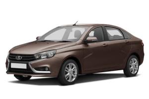 Текстильные коврики на ВАЗ LADA 2180 Vesta 2015->