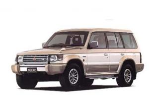 Коврики EVA на Mitsubishi Pajero II 5D Левый Руль 1991-2004