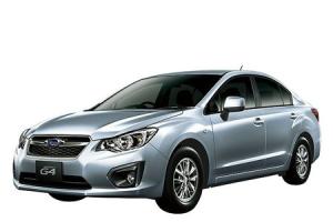 Коврики EVA на Subaru Impreza IV Правый Руль Рестайлинг 2014 - 2016